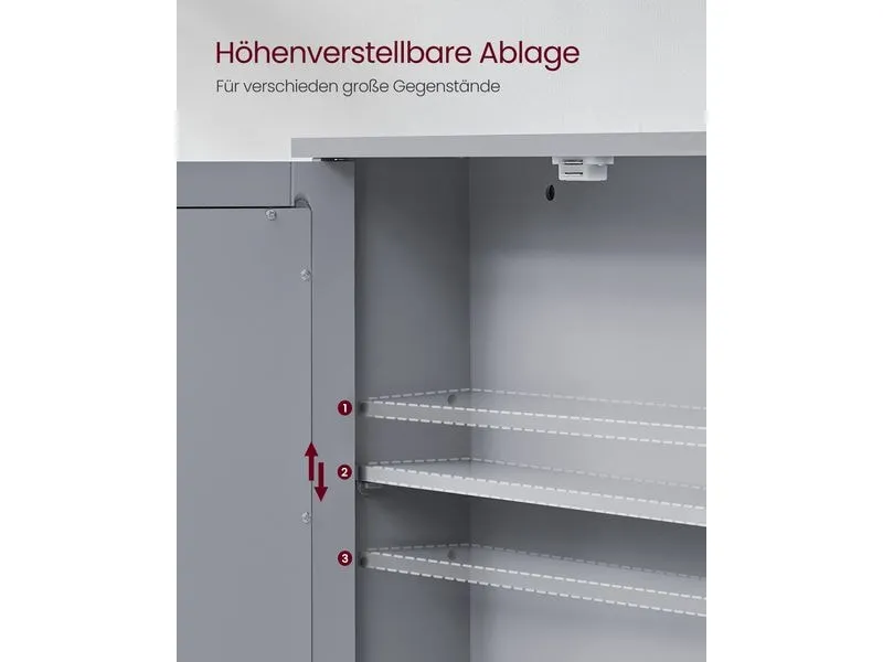 VASAGLE Spiegelschrank MDF, 13 x 56.5 x 58.5 cm VASAGLE Spiegelschrank MDF, 13 x 56.5 x 58.5 cm