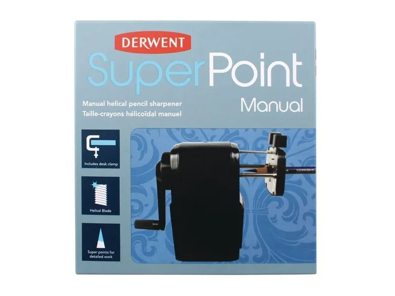 Derwent Manueller Schreibtisch-Spitzer, Super Point Derwent Manueller Schreibtisch-Spitzer, Super Point