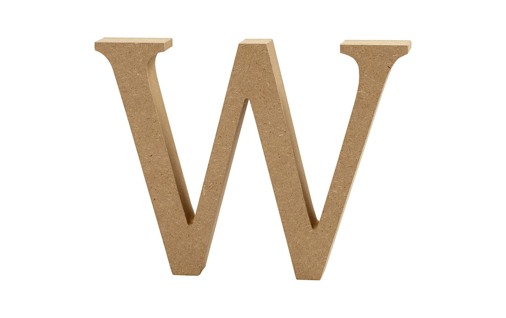 Creativ Company Holzbuchstabe W 1 Stück