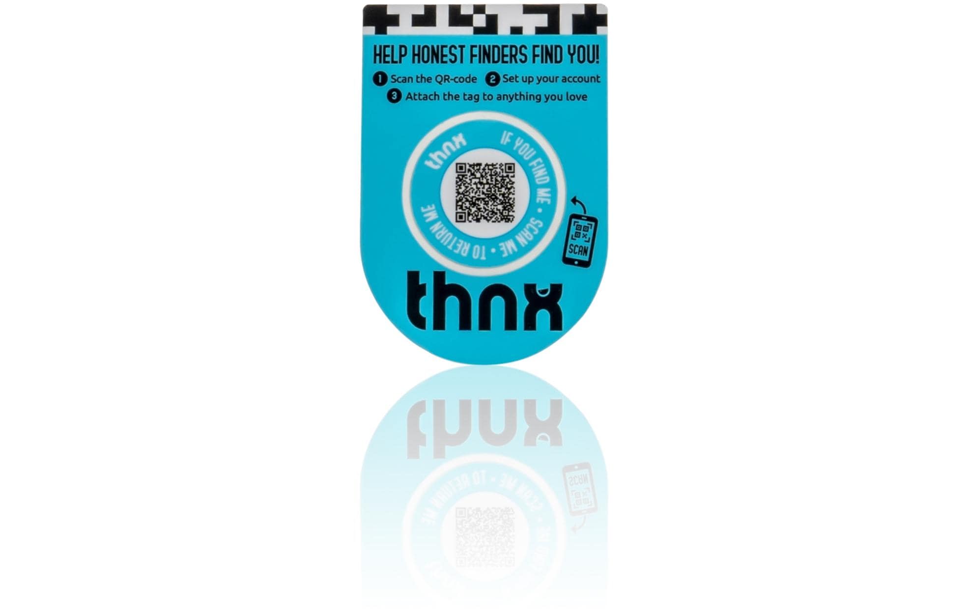 thnxtags thnx XL Sticker Blau