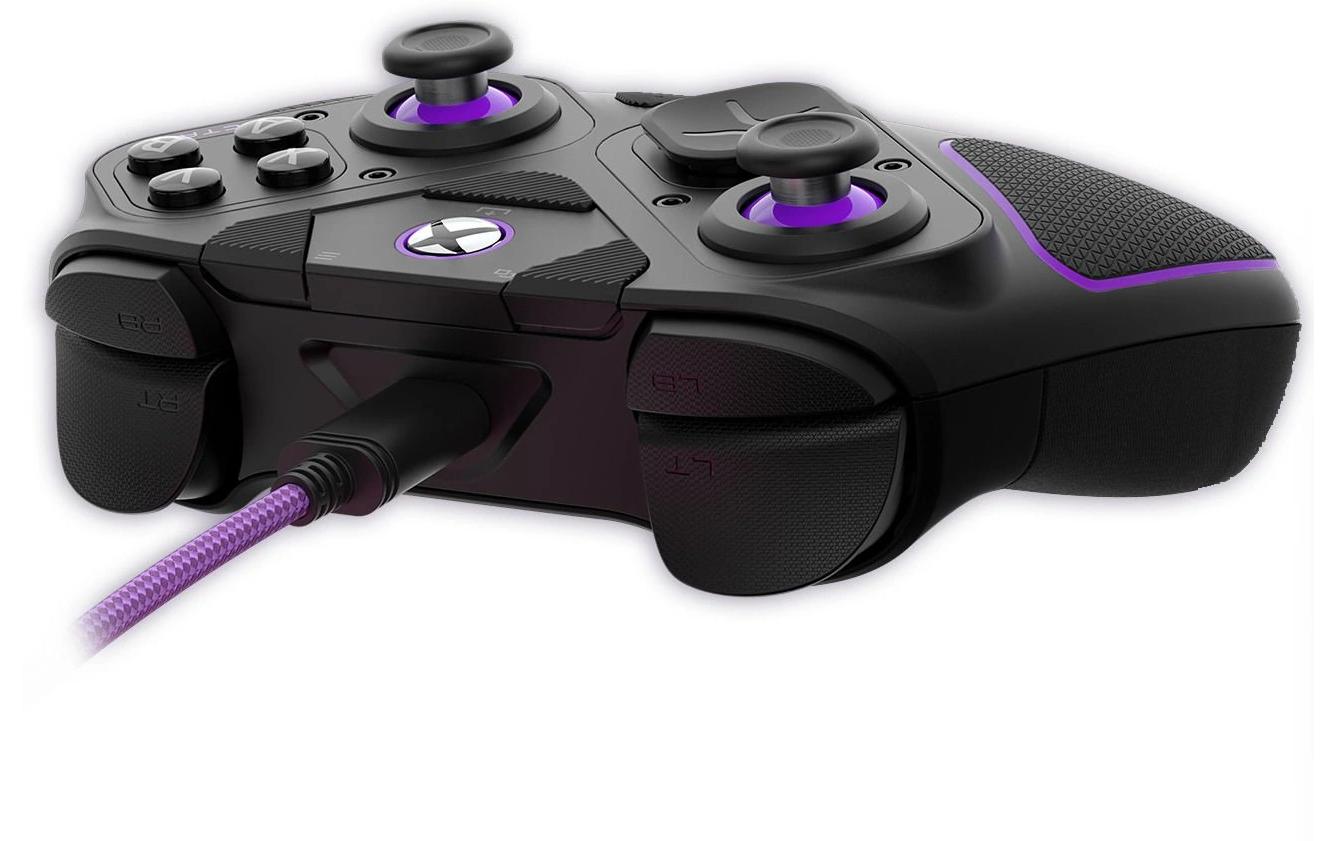 PDP Controller Victrix Pro BFG Xbox Schwarz/Violett PDP Controller Victrix Pro BFG Xbox Schwarz/Violett