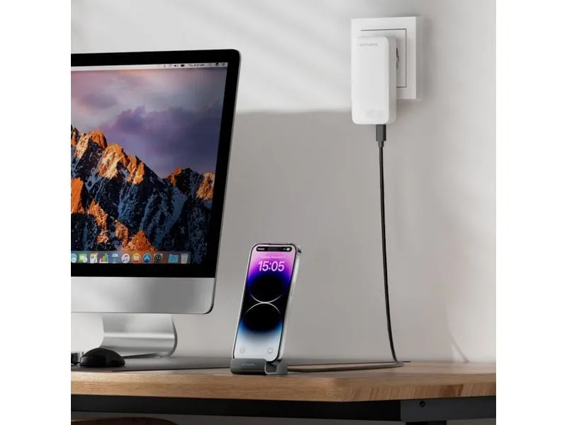 4smarts Ladestation VoltDock USB-C 60 W Grau 4smarts Ladestation VoltDock USB-C 60 W Grau