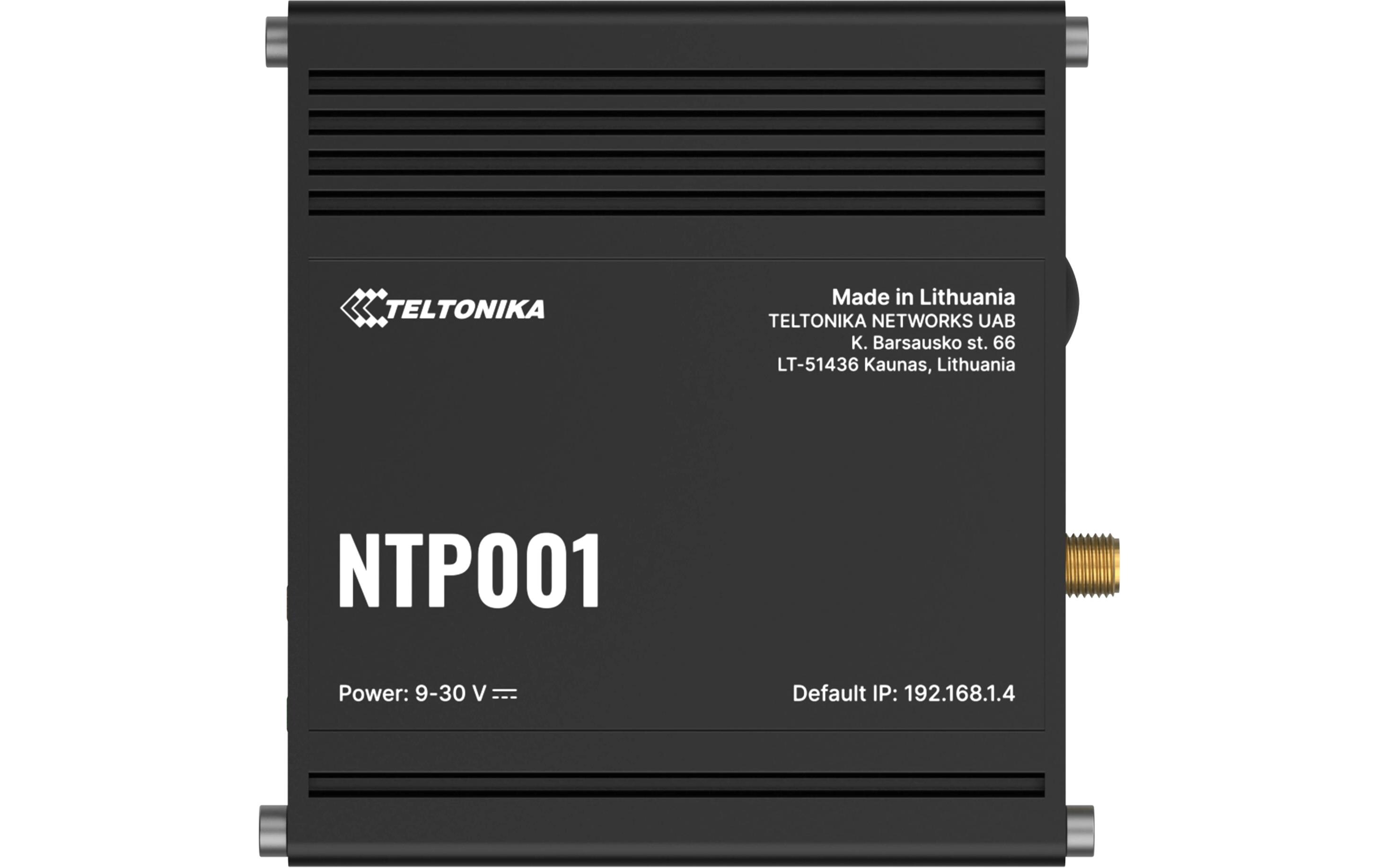Teltonika NTP001 GNSS Stratum-1 NTP Zeitserver