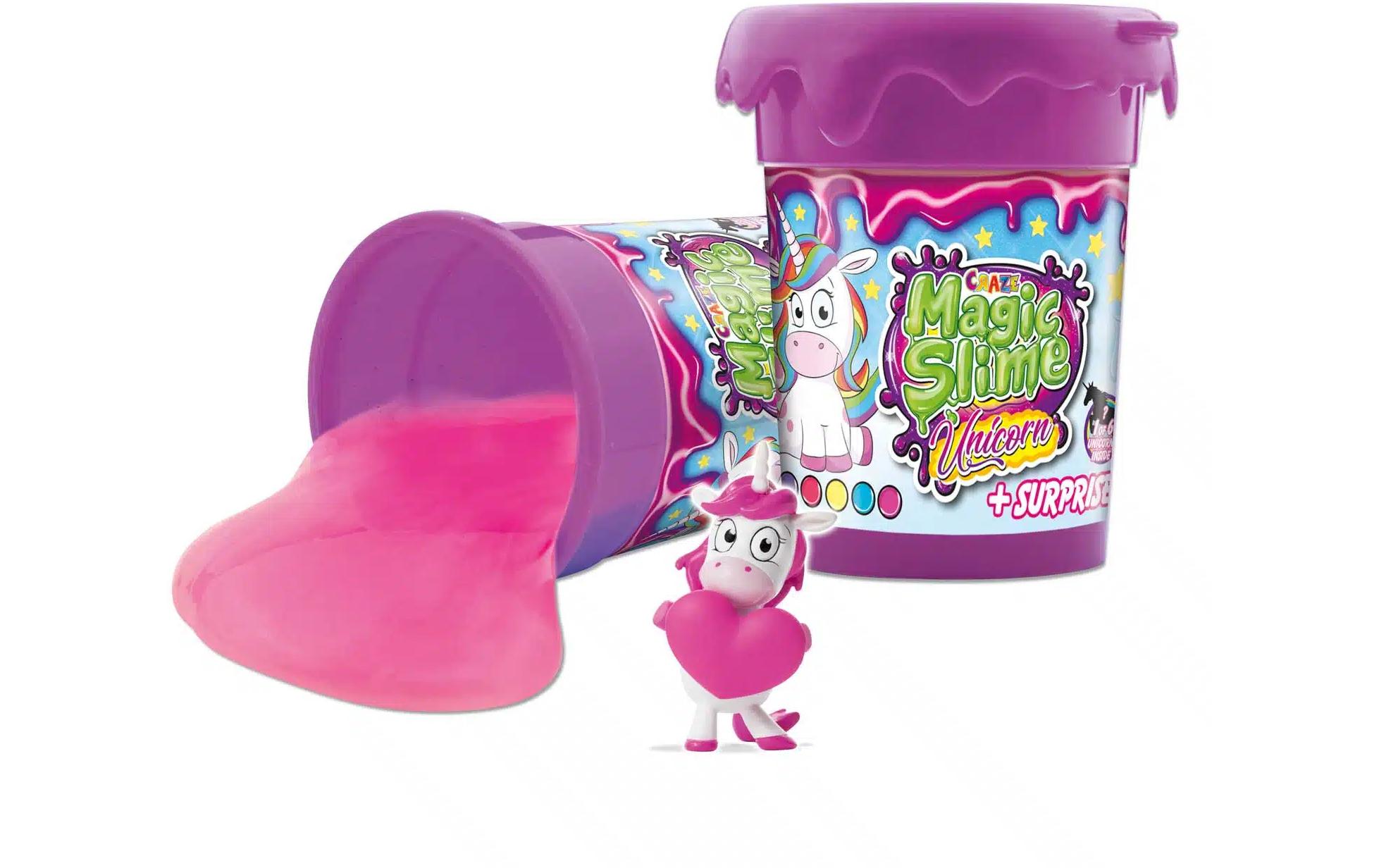 Craze Magic Slime mit Unicorn Sammelfigur assortiert