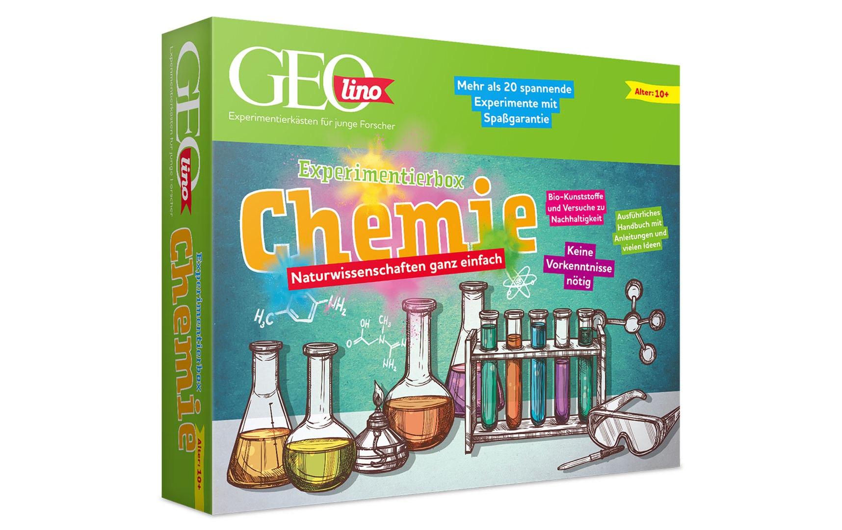 Franzis Experimentierkasten GEOlino Chemie Deutsch Franzis Experimentierkasten GEOlino Chemie Deutsch