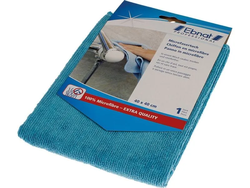 Ebnat Mikrofasertuch 1 Stück, Blau Ebnat Mikrofasertuch 1 Stück, Blau