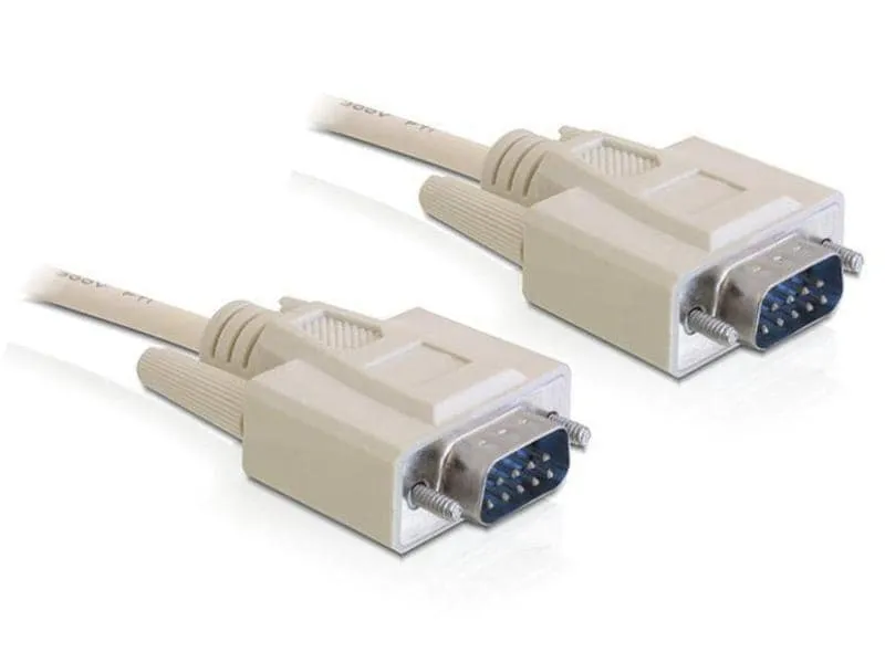 Delock Anschlusskabel RS-232 DB9 - RS-232 DB9 (m-m) 1 m Delock Anschlusskabel RS-232 DB9 - RS-232 DB9 (m-m) 1 m