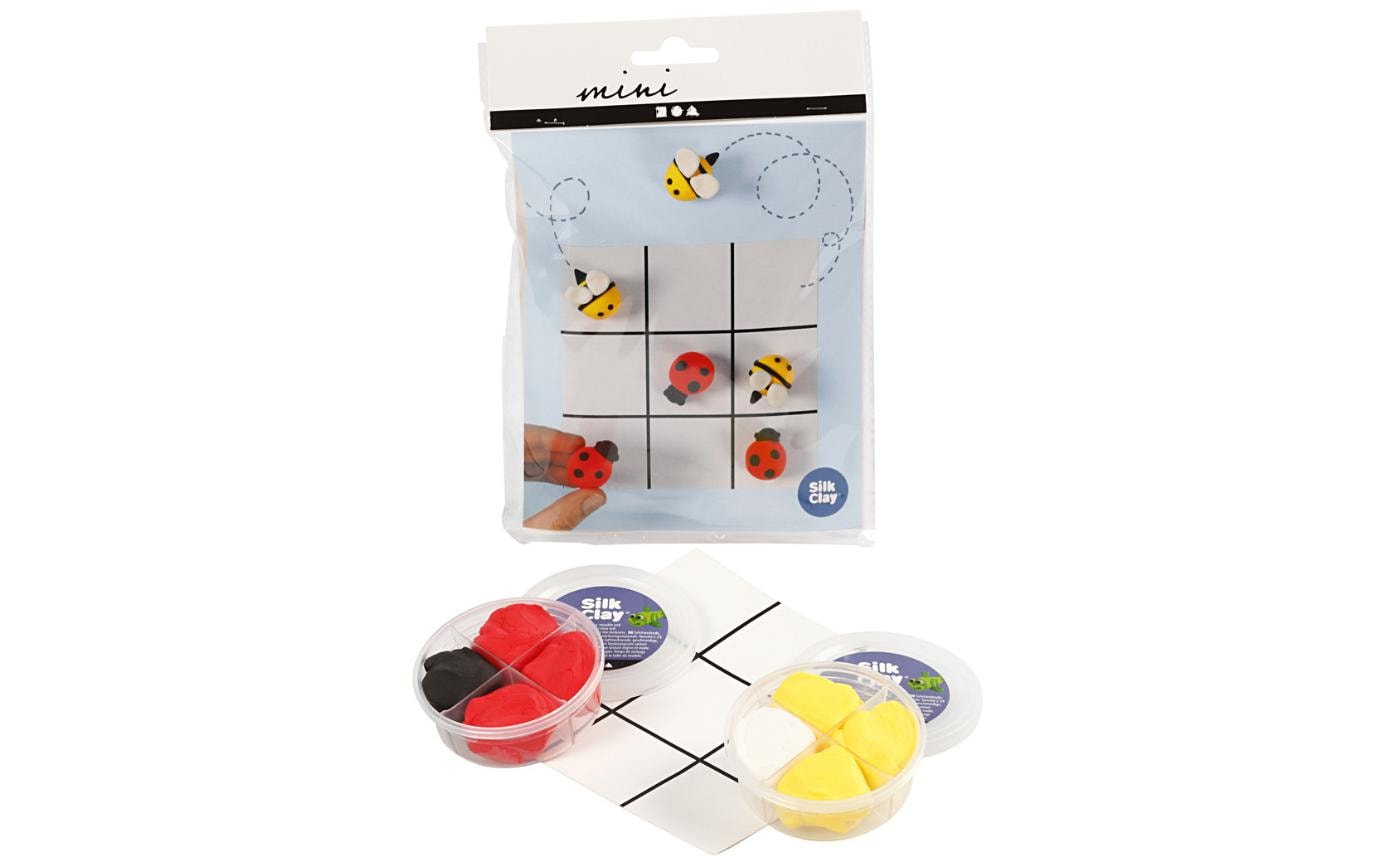 Creativ Company Modellier-Set Tic Tac Toe Modellieren, 1 Set