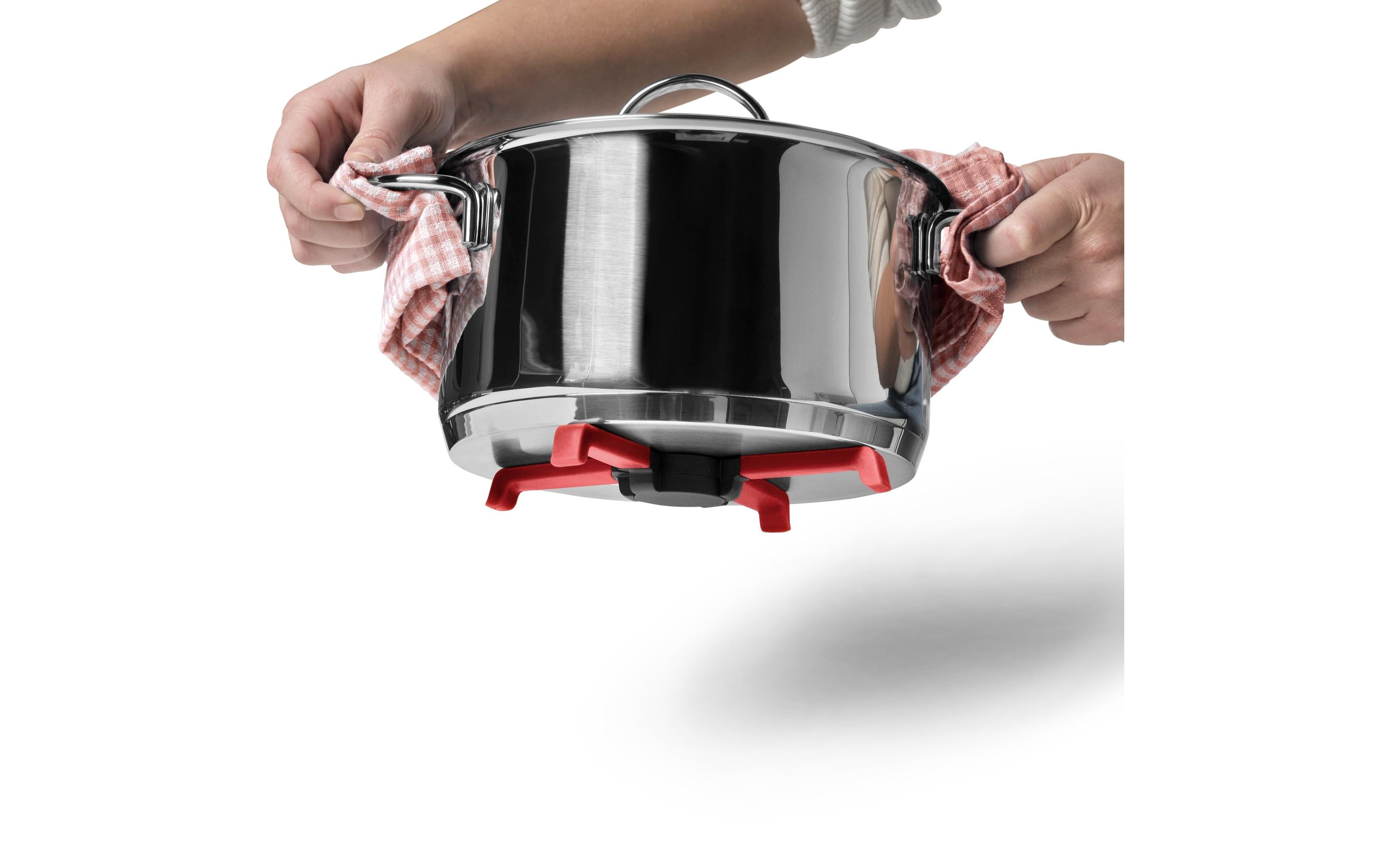 Silit Topfuntersetzer Rot; Schwarz