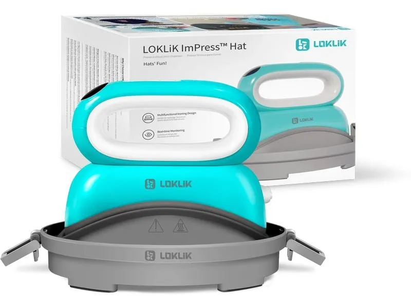 LOKLIK Transferpresse ImPress Hut Blau