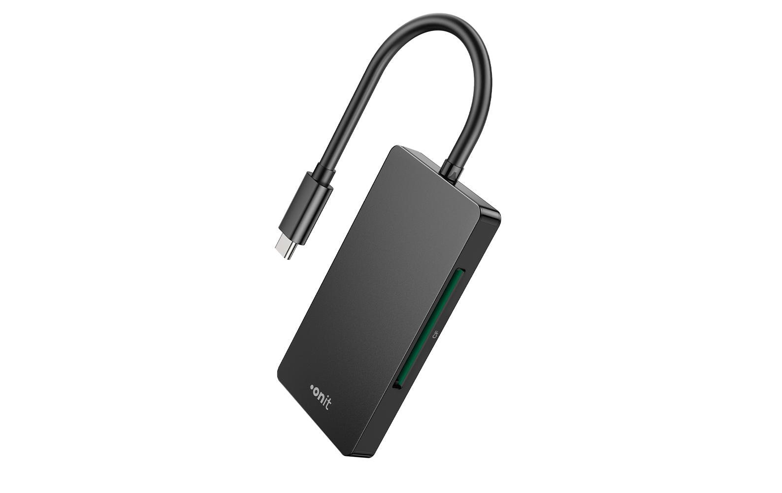 onit Card Reader Extern Pro USB-C 3-in1