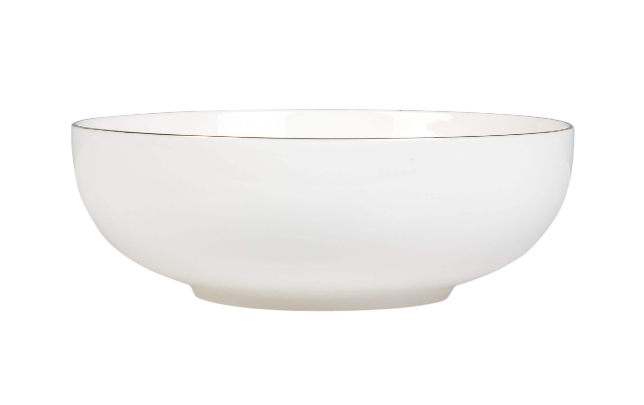 FURBER Speise-Service 20-teilig, Weiss/Gold