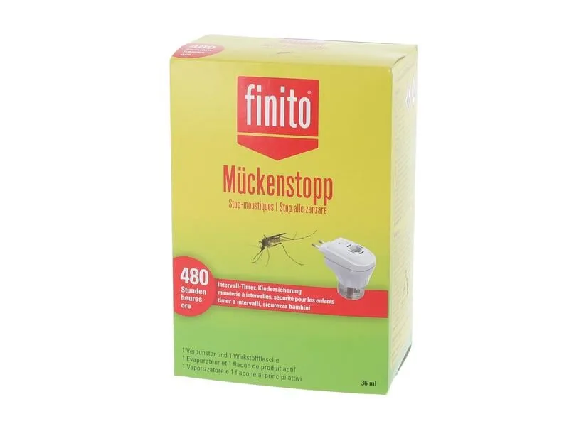finito Mückenstopp Set Stecker & Flasche 36 ml finito Mückenstopp Set Stecker & Flasche 36 ml