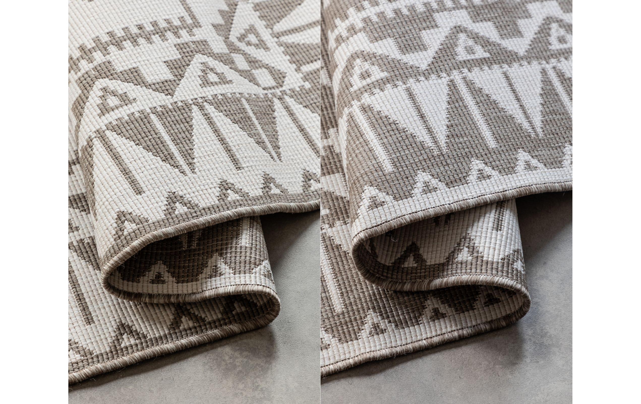 Elle Decoration Teppich Dynamic 120 x 170 cm, Linen