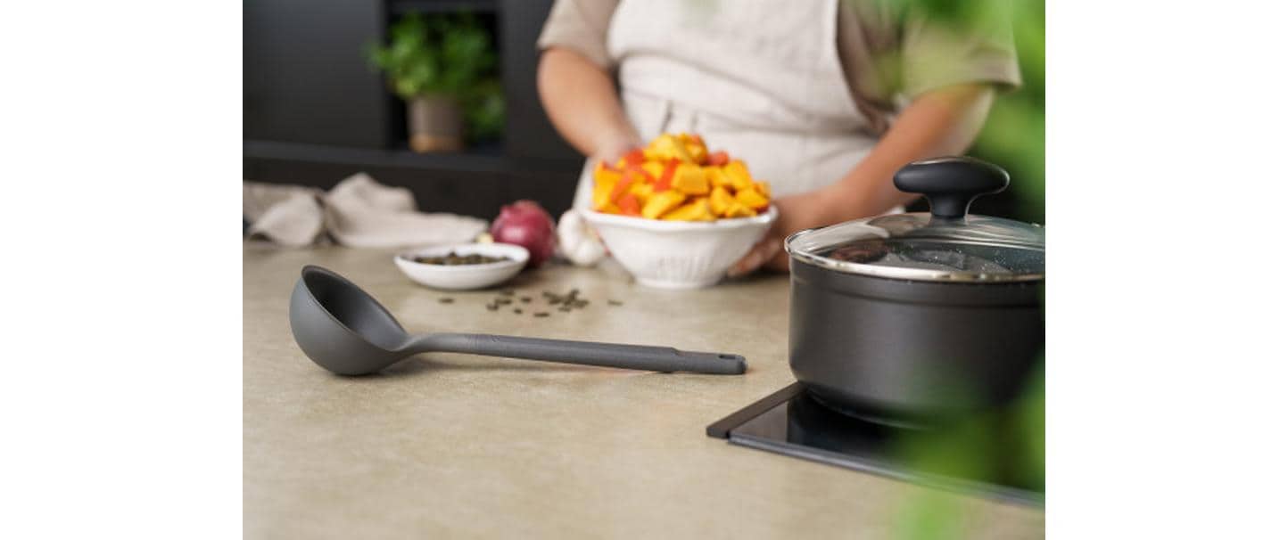 Zyliss Saucenlöffel L Grau/Schwarz