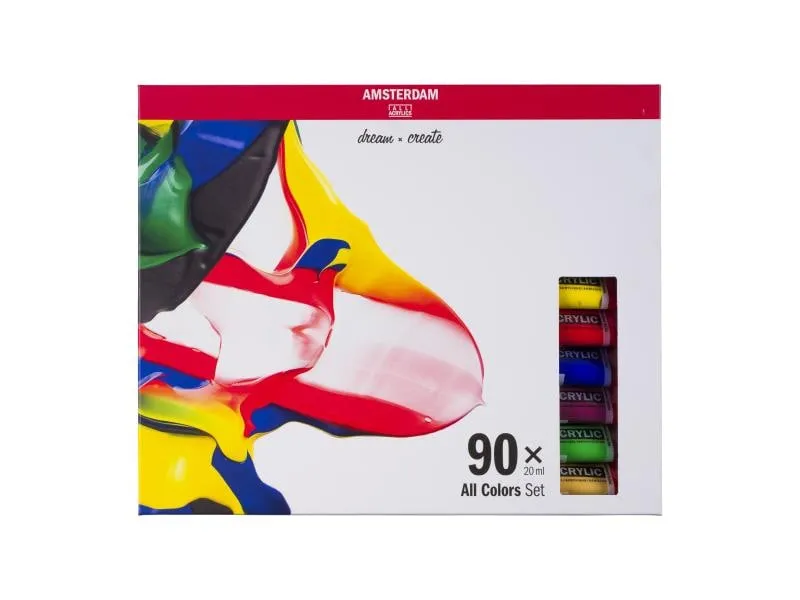 Amsterdam Acrylfarbe Standard 90 Tuben à 20 ml Amsterdam Acrylfarbe Standard 90 Tuben à 20 ml