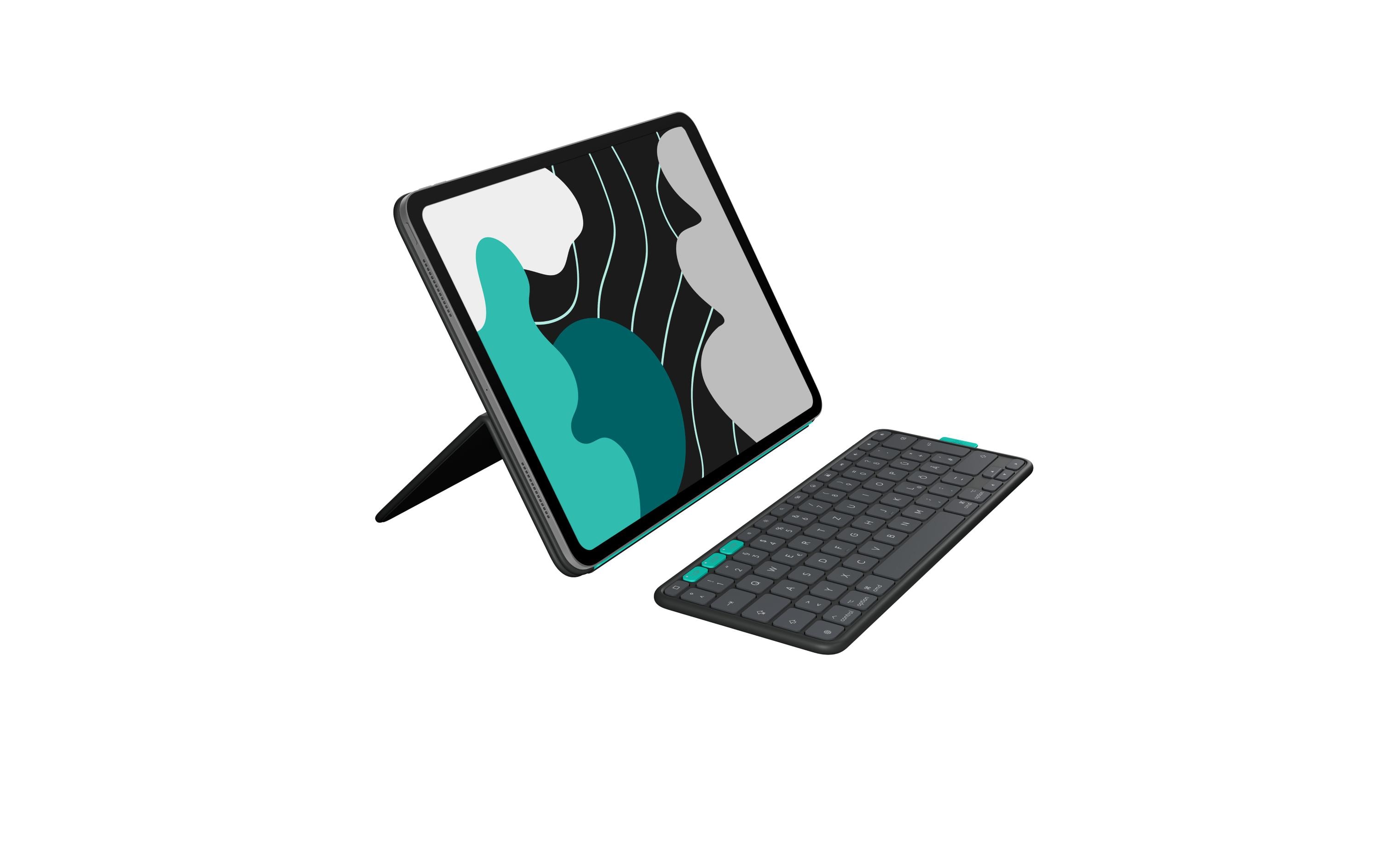 Logitech Tablet Tastatur Cover Flip Folio iPad Pro & Air13 Logitech Tablet Tastatur Cover Flip Folio iPad Pro & Air13