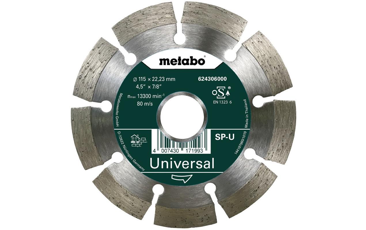 Metabo Trennscheibe SP-U Universal Diamant 115 mm