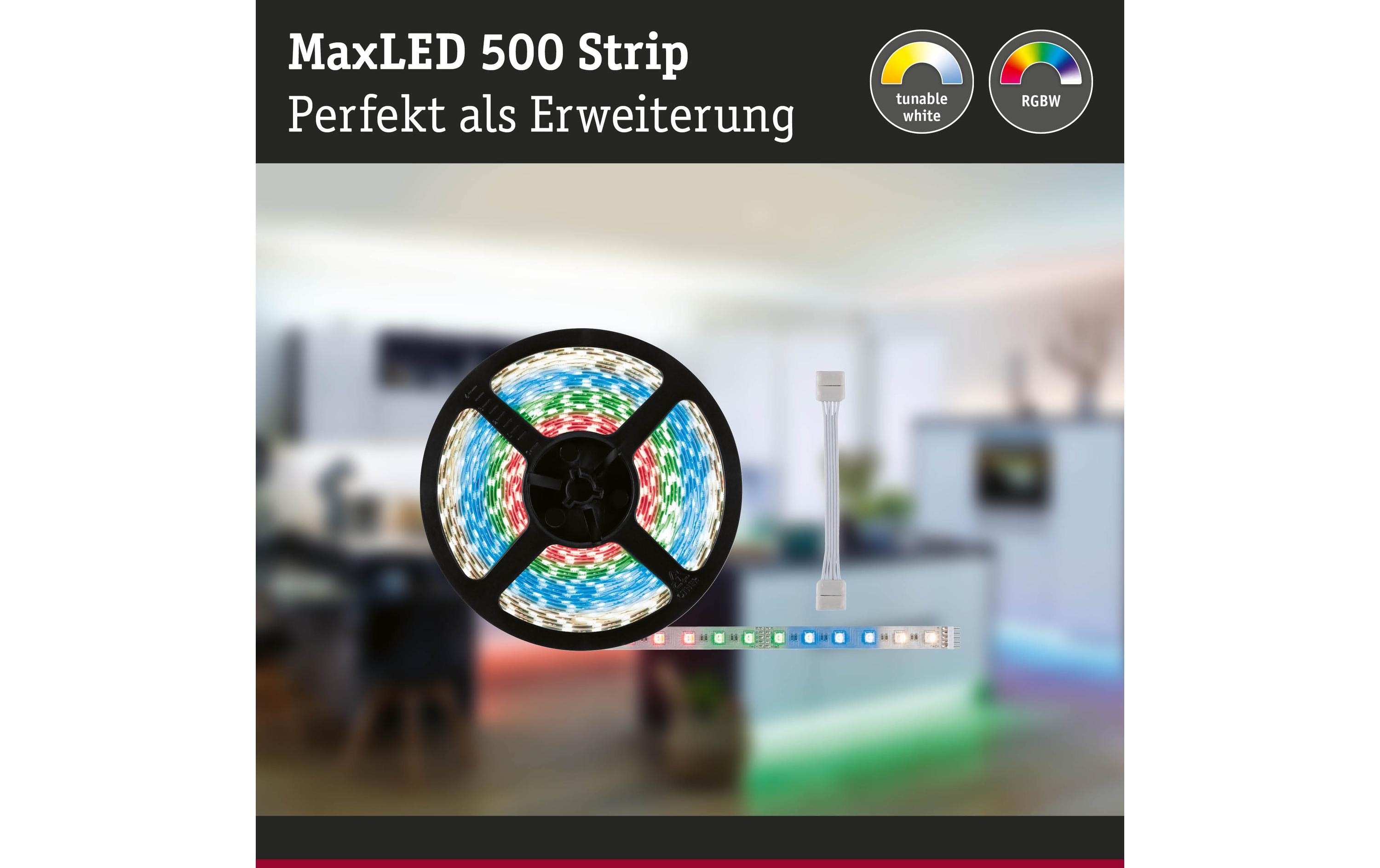 Paulmann MaxLED 500 LED Strip RGBW inkl. Adapterkabel 10 m