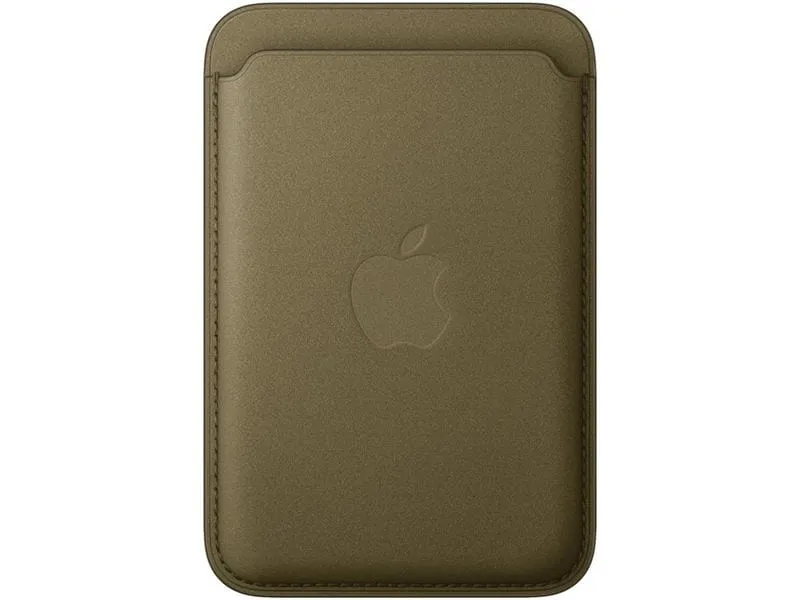 Apple Feingewebe Wallet mit MagSafe Dunkeloliv Apple Feingewebe Wallet mit MagSafe Dunkeloliv