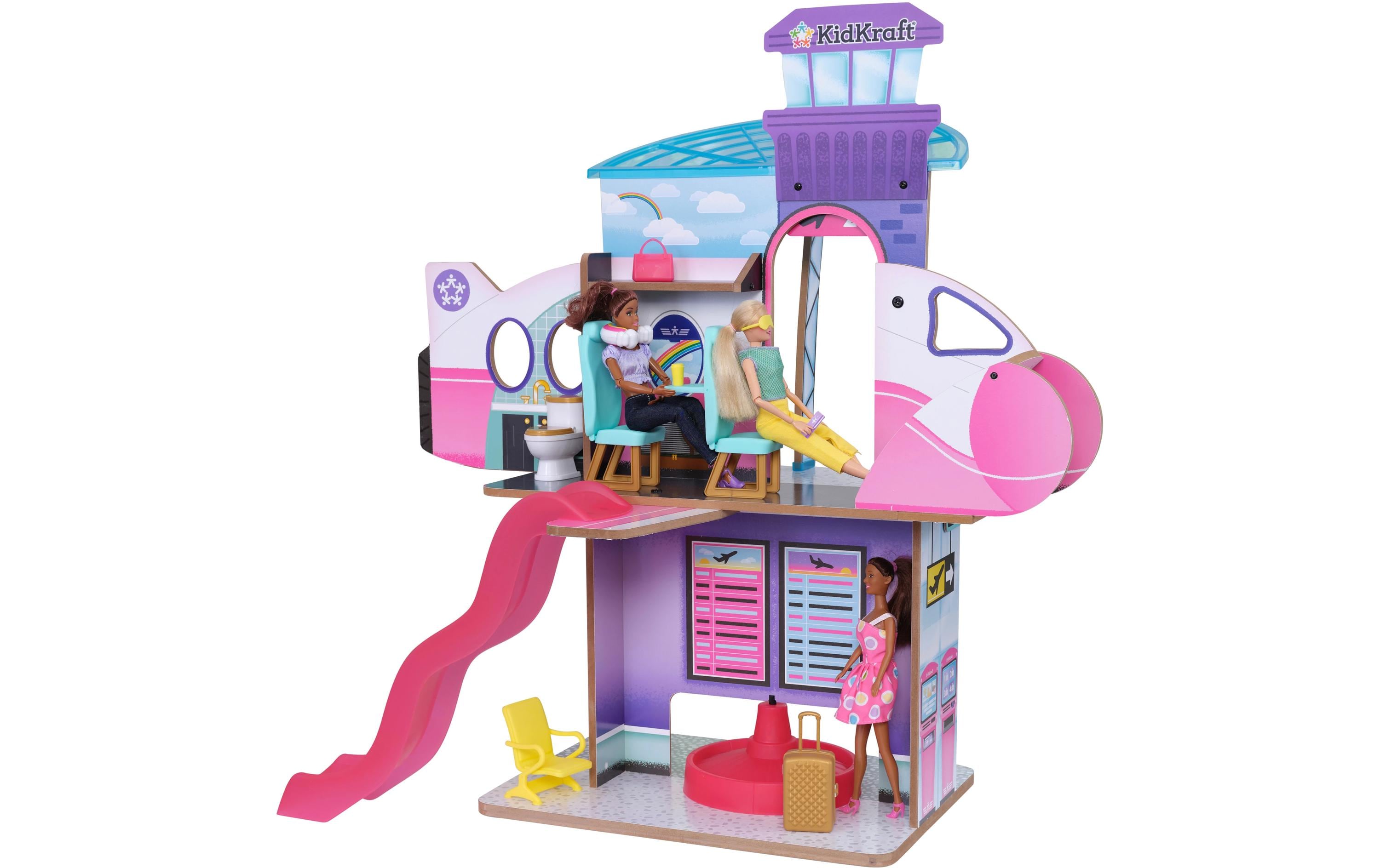Kid Kraft Puppenhaus 2-in-1 Flughafen und Jet Kid Kraft Puppenhaus 2-in-1 Flughafen und Jet