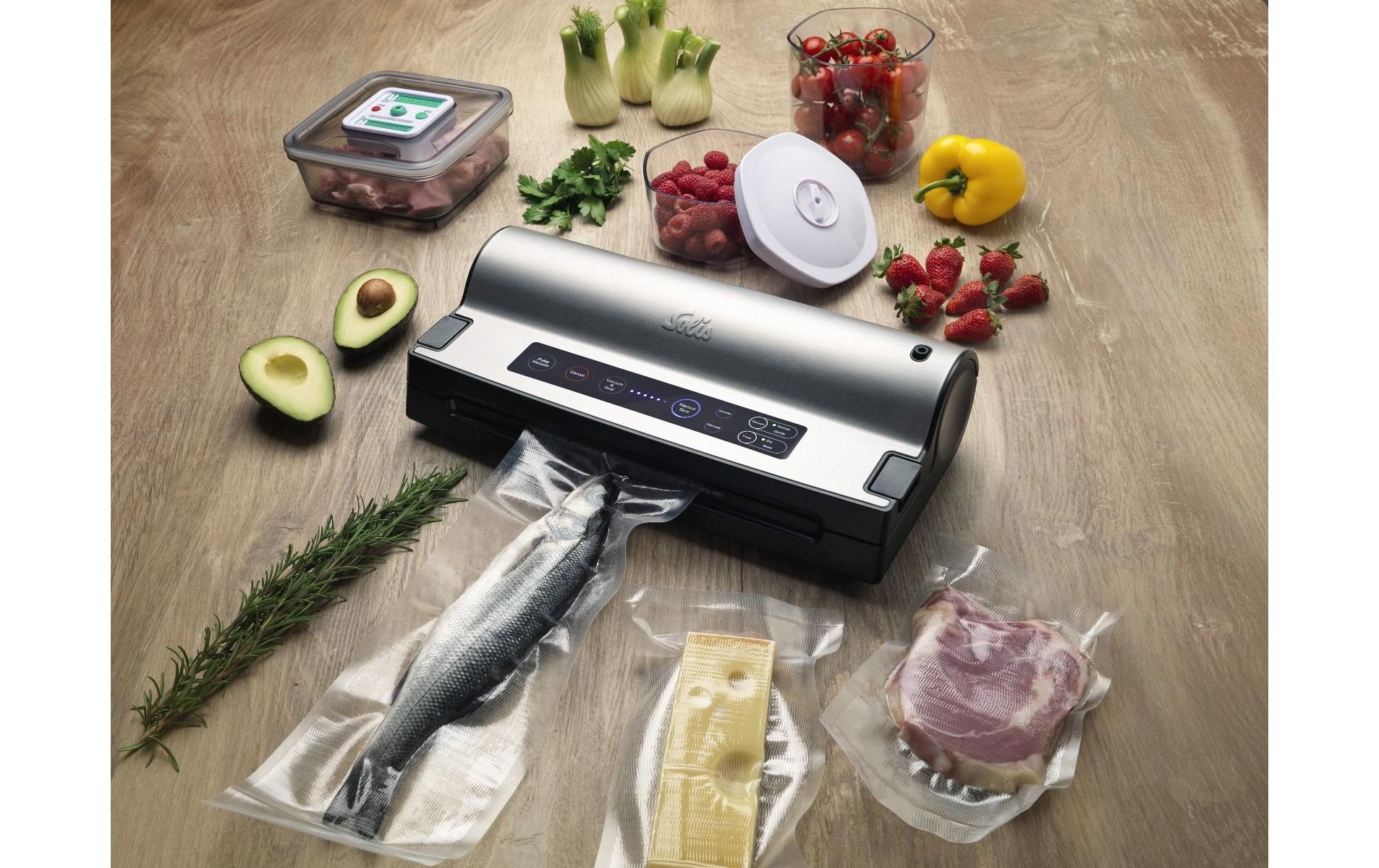 Solis Vakuumiergerät Vac Prestige Silber Solis Vakuumiergerät Vac Prestige Silber