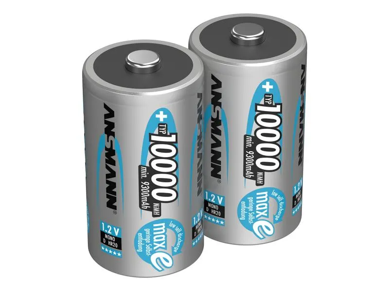 Ansmann Akku 2x D Typ 10000 9300 mAh Ansmann Akku 2x D Typ 10000 9300 mAh
