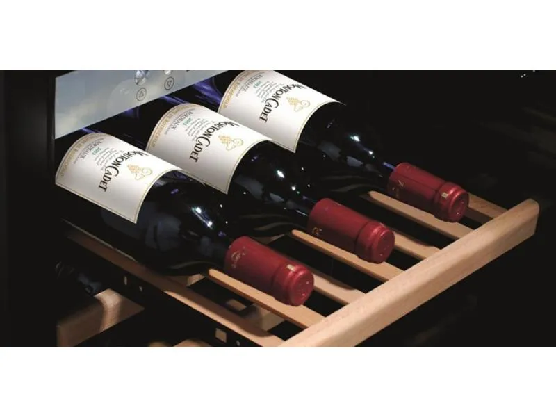 Caso Weinkühlschrank WineSafe 75 Silber, Rechts