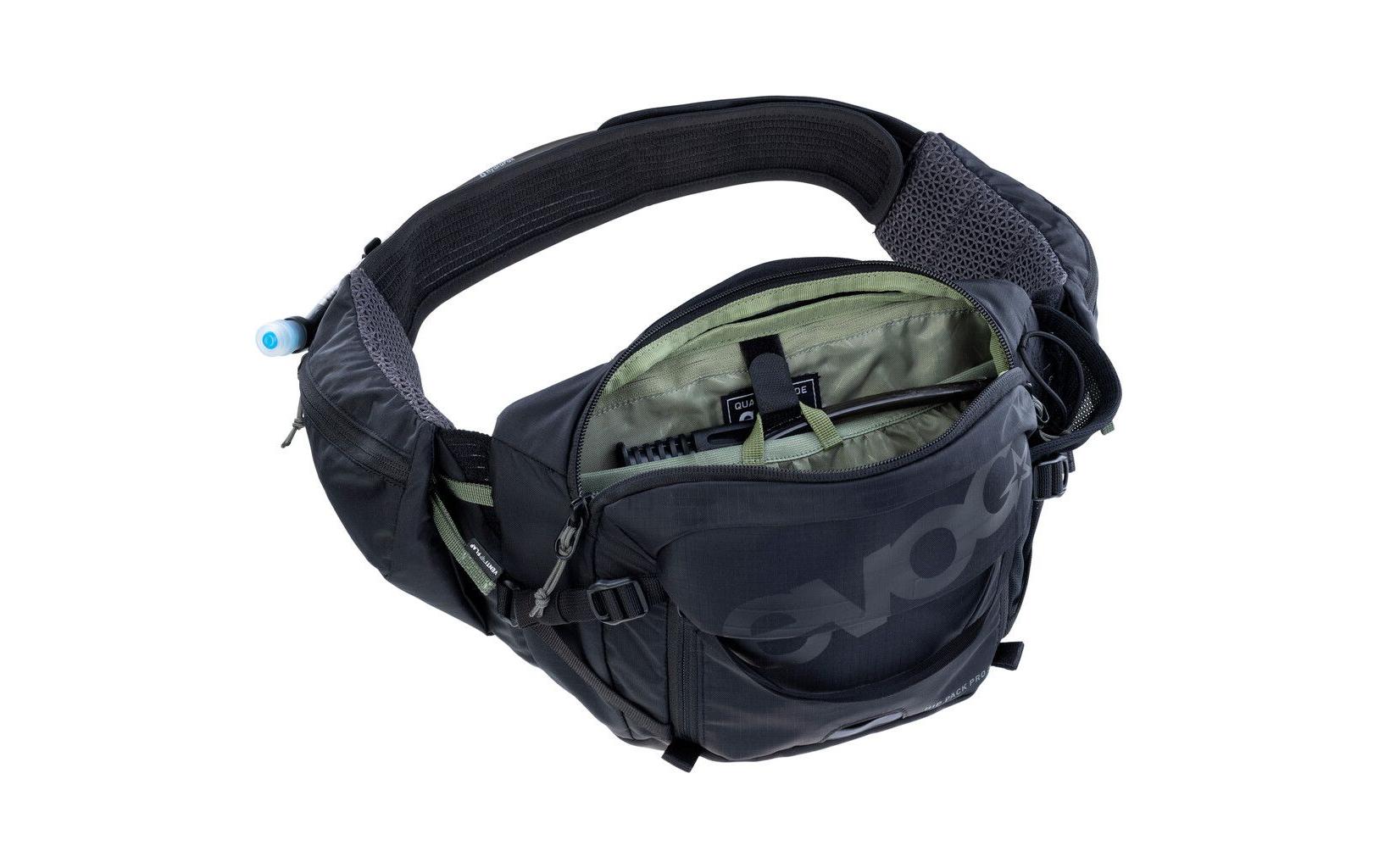 evoc Hüfttasche Pro 3 l + 1.5 l Bladder Schwarz