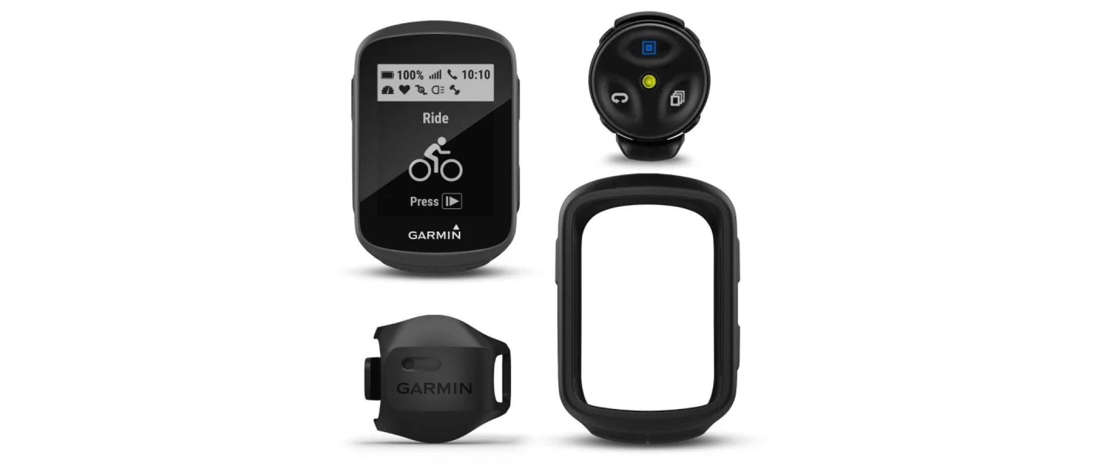 GARMIN Fahrrad GPS Edge 130 Plus MTB Bundle