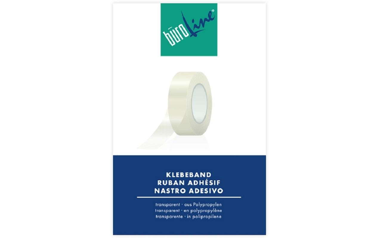 Büroline Klebeband 12 mm Transparent, 12 Stück