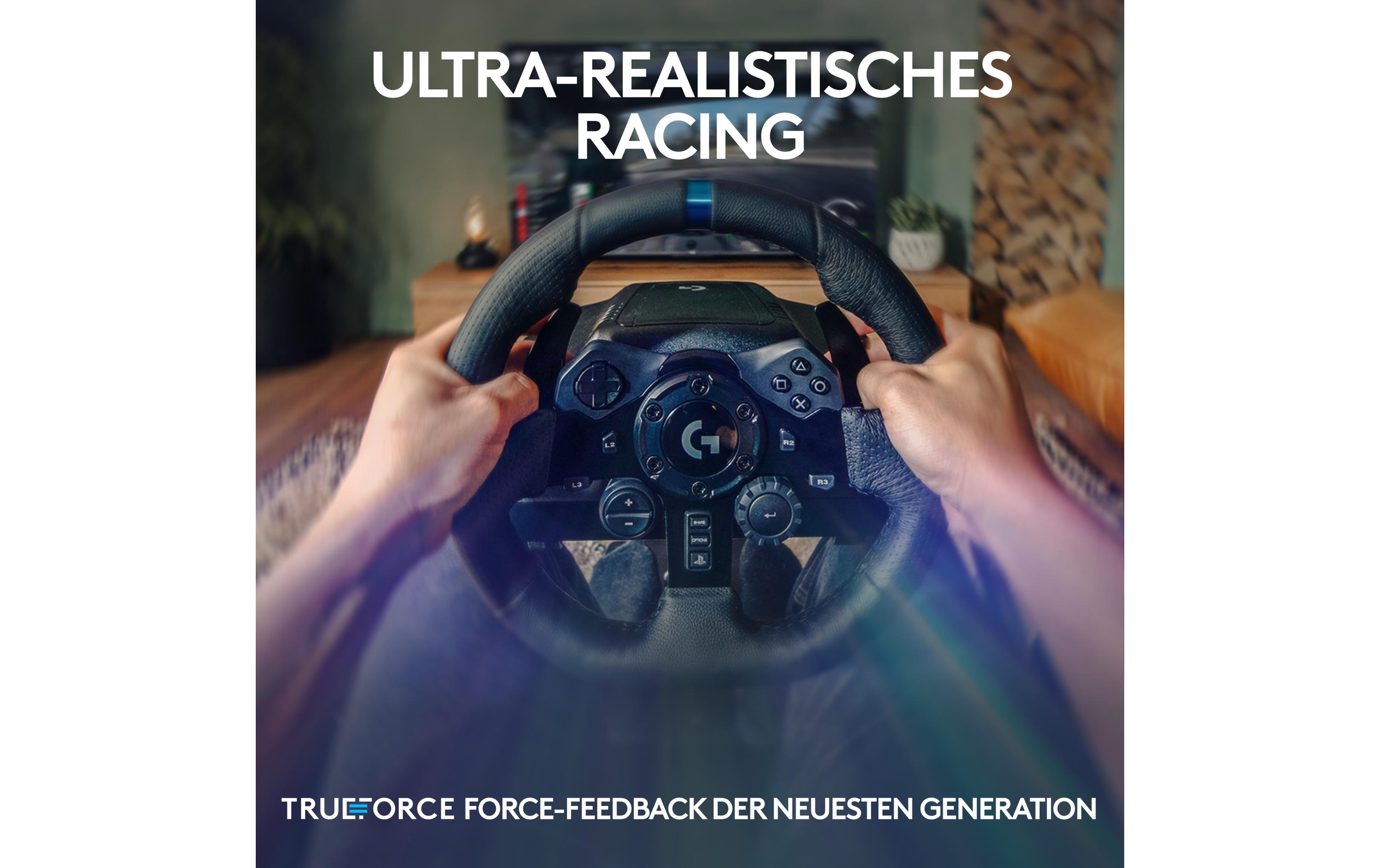 Logitech Lenkrad G923 TRUEFORCE für PS5 / PS4 / PC