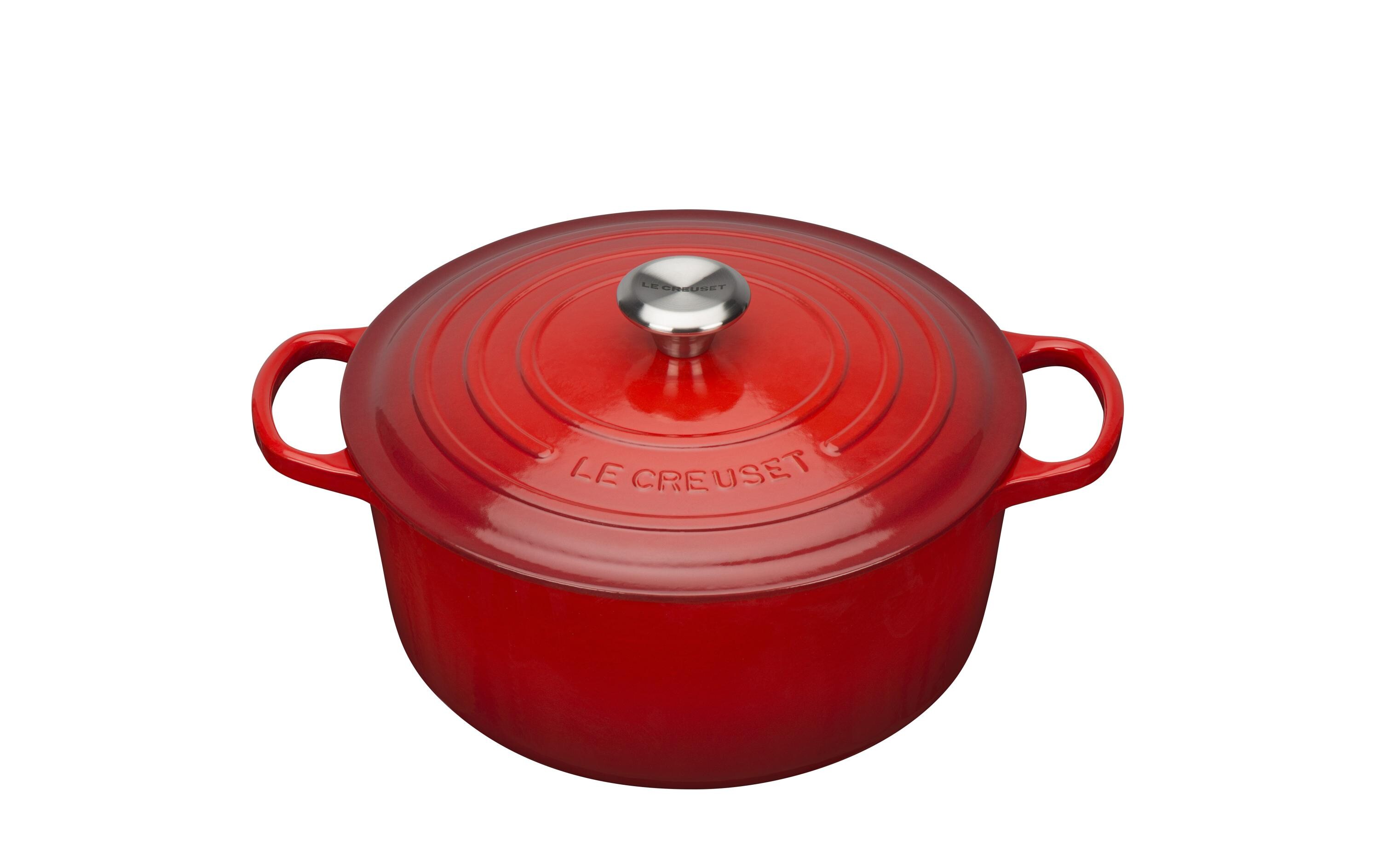 Le Creuset Bräter Signature 26 cm, Kirschrot Le Creuset Bräter Signature 26 cm, Kirschrot