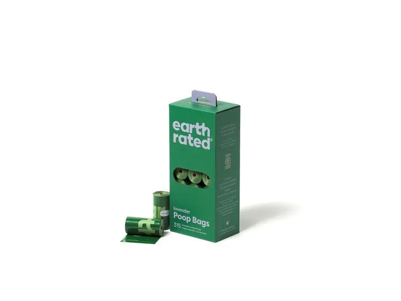 Earth Rated Hundekotbeutel 21 Nachfüllrollen, 315 Stück, Lavendel Earth Rated Hundekotbeutel 21 Nachfüllrollen, 315 Stück, Lavendel