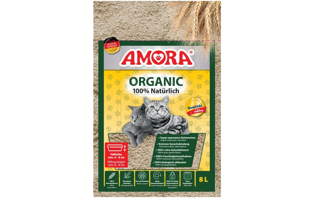 AMORA Katzenstreu Organic, 8 l AMORA Katzenstreu Organic, 8 l