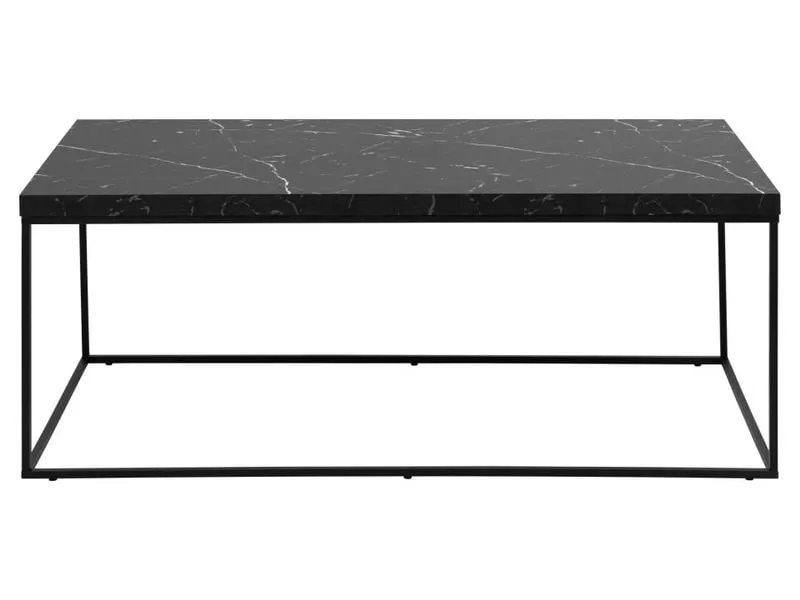AC Design Couchtisch Barossa 110 x 55 x 45 cm, Schwarz