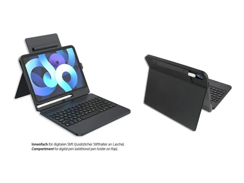 LMP Tastatur DefenderCase USB-C iPad 11/10.9 CH 10-Pack