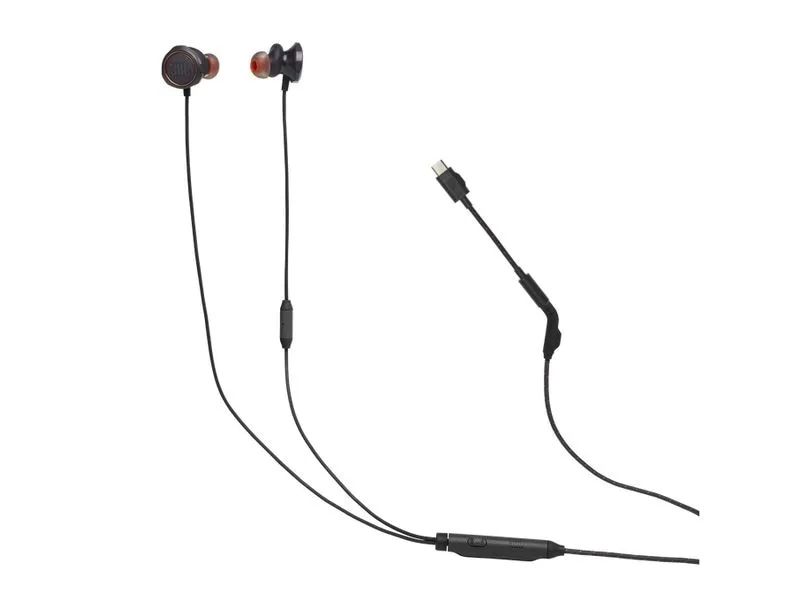 JBL Quantum 50C Gaming In-Ear Kopfhörer Schwarz JBL Quantum 50C Gaming In-Ear Kopfhörer Schwarz