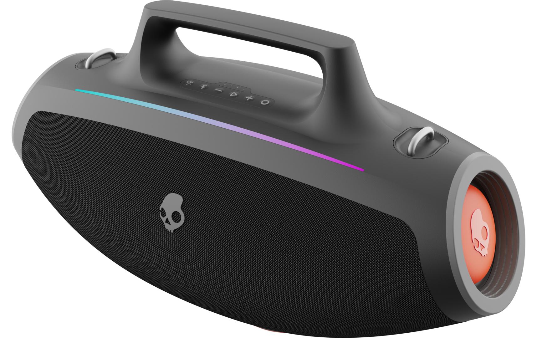 Skullcandy Bluetooth Speaker Barrel Boombox Schwarz