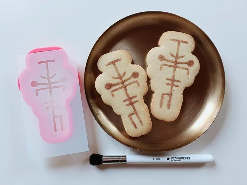 Cut my Cookies Schablone Herzen gross & klein Weiss Cut my Cookies Schablone Herzen gross & klein Weiss