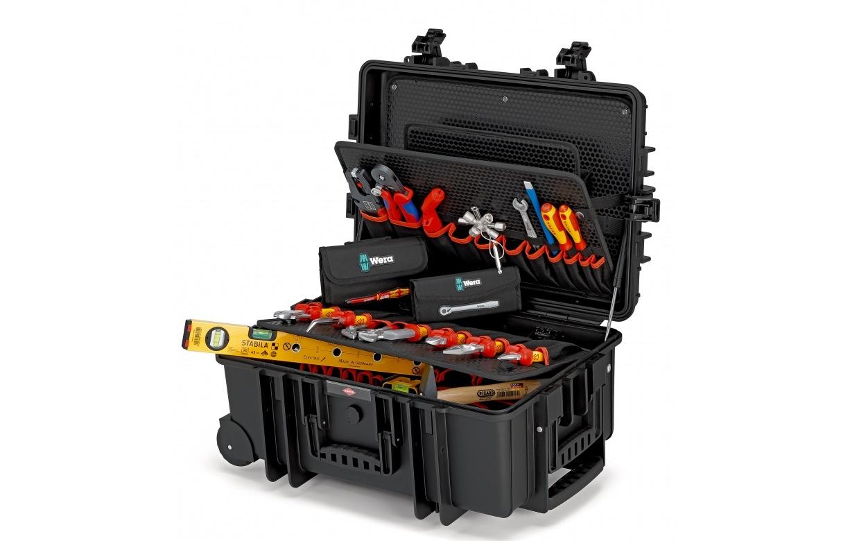 Knipex Werkzeugkoffer «Robust45» Elektro 63-teilig Knipex Werkzeugkoffer «Robust45» Elektro 63-teilig