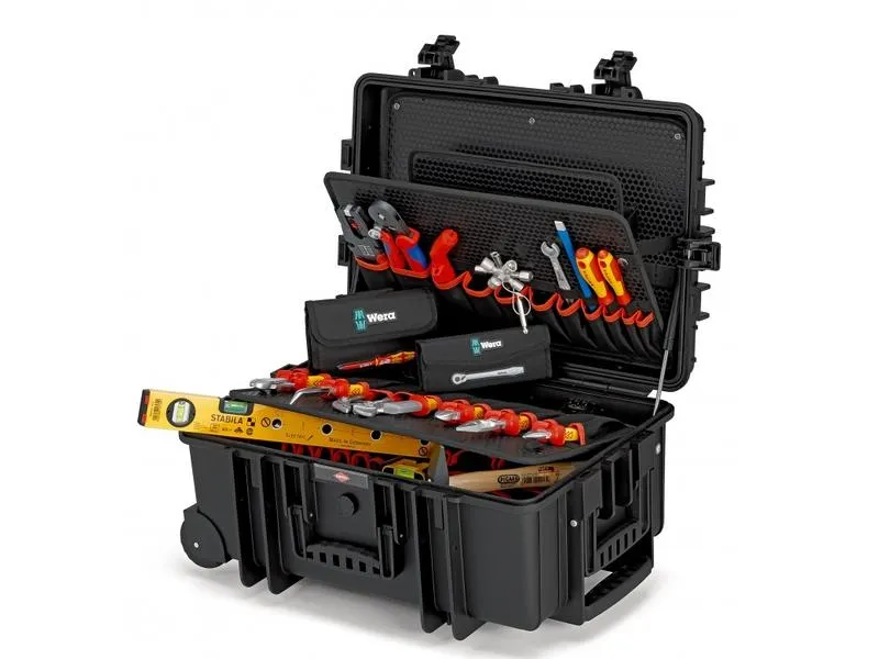 Knipex Werkzeugkoffer «Robust45» Elektro 63-teilig Knipex Werkzeugkoffer «Robust45» Elektro 63-teilig