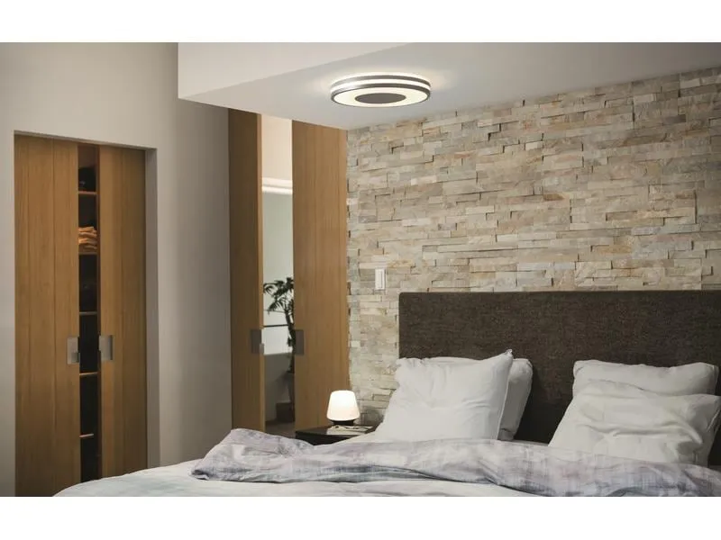 Philips Hue White Amb. Being Deckenleuchte silber 2400 lm + Dimmer Philips Hue White Amb. Being Deckenleuchte silber 2400 lm + Dimmer