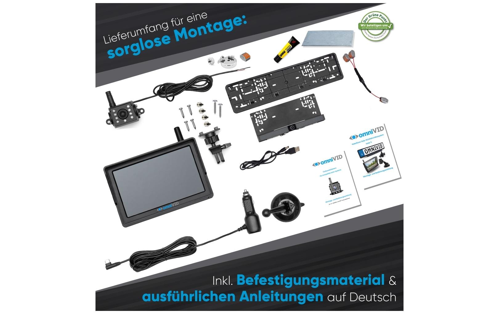 omniVID Omnivid Equi-Cam Solar 5 Set