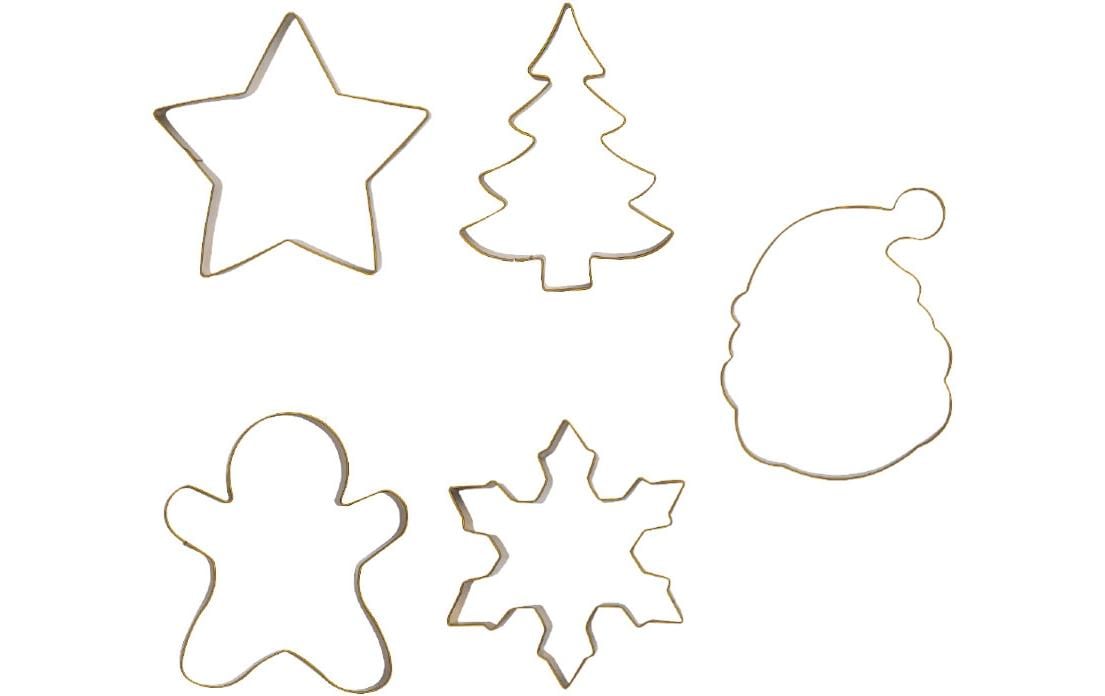 Decora Guetzli-Ausstecher Weihnachten 5 Stück