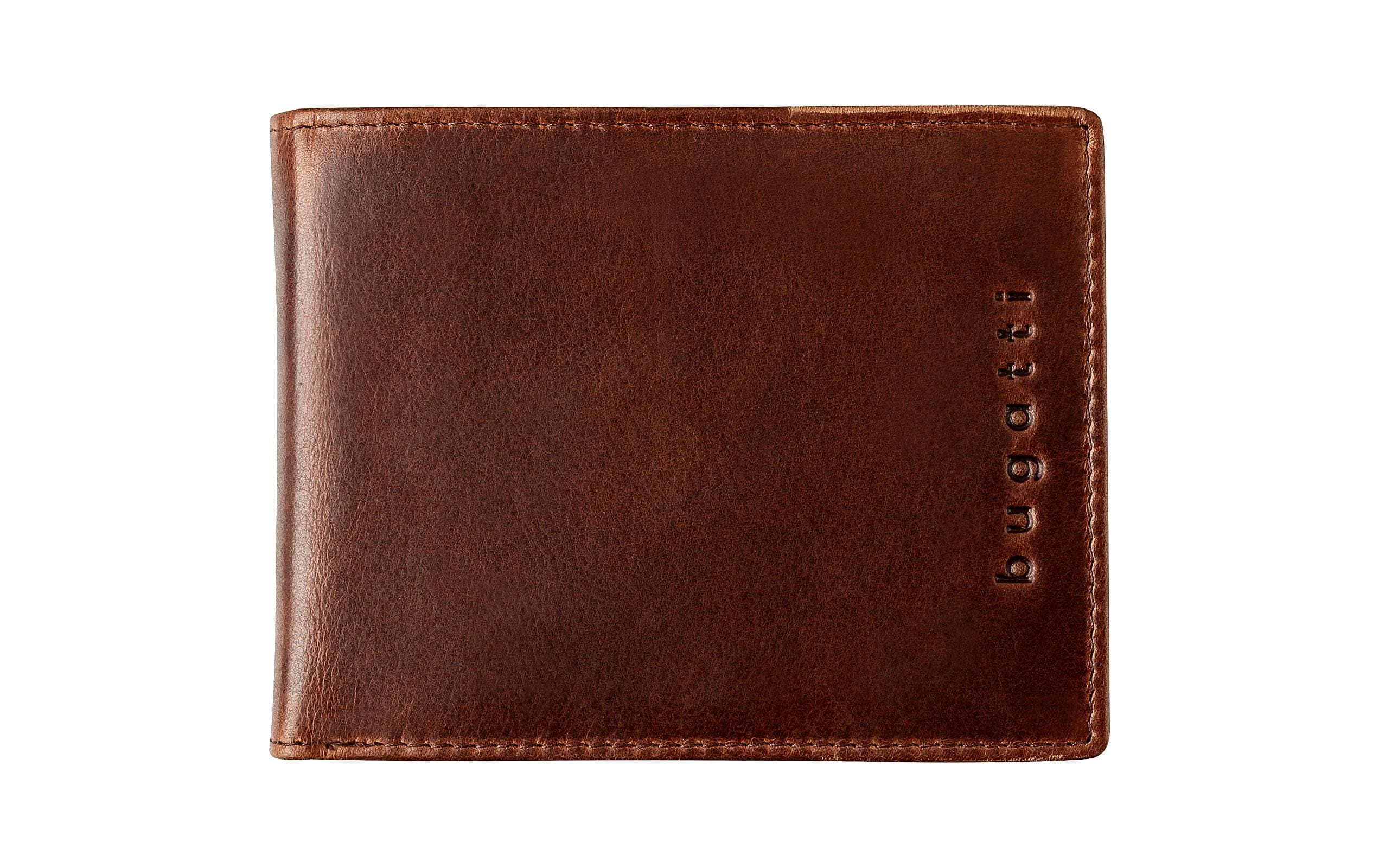 Bugatti Portemonnaie Romano Dunkelbraun