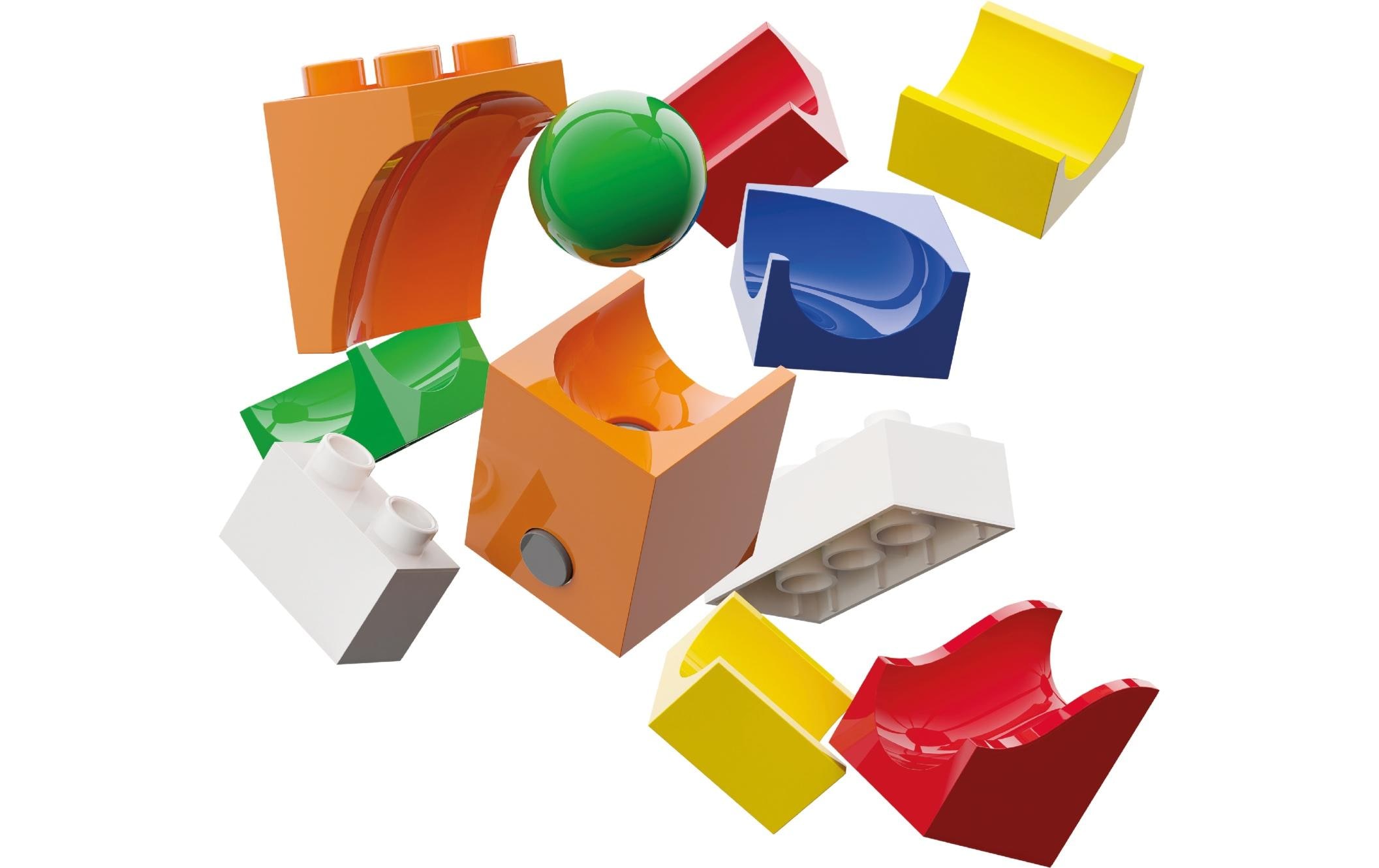 Hubelino Kugelbahn Katapult Erweiterung 41 Teile Hubelino Kugelbahn Katapult Erweiterung 41 Teile