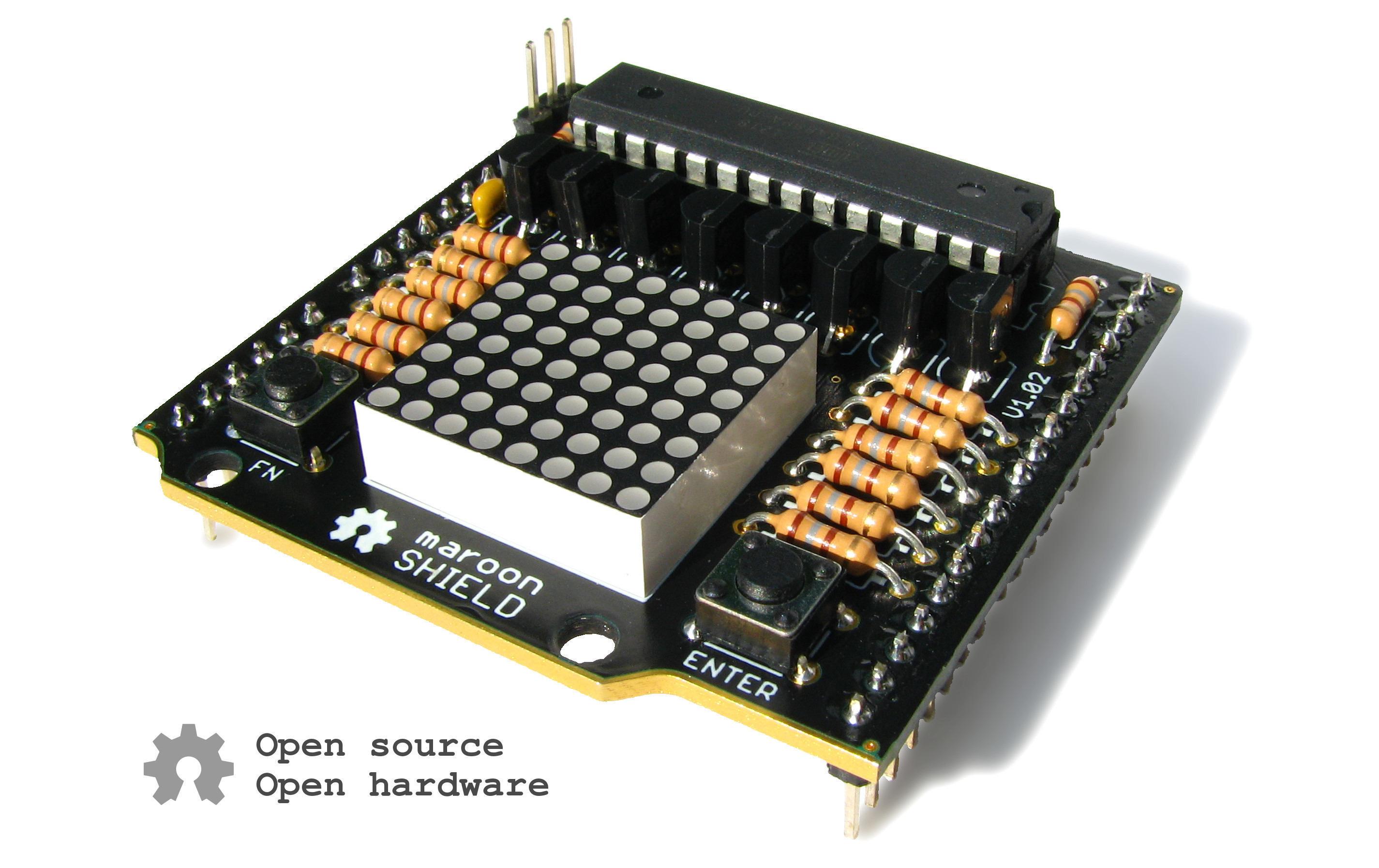 Nicai Systems Bausatz SHIELD LED-Matrix Nicai Systems Bausatz SHIELD LED-Matrix