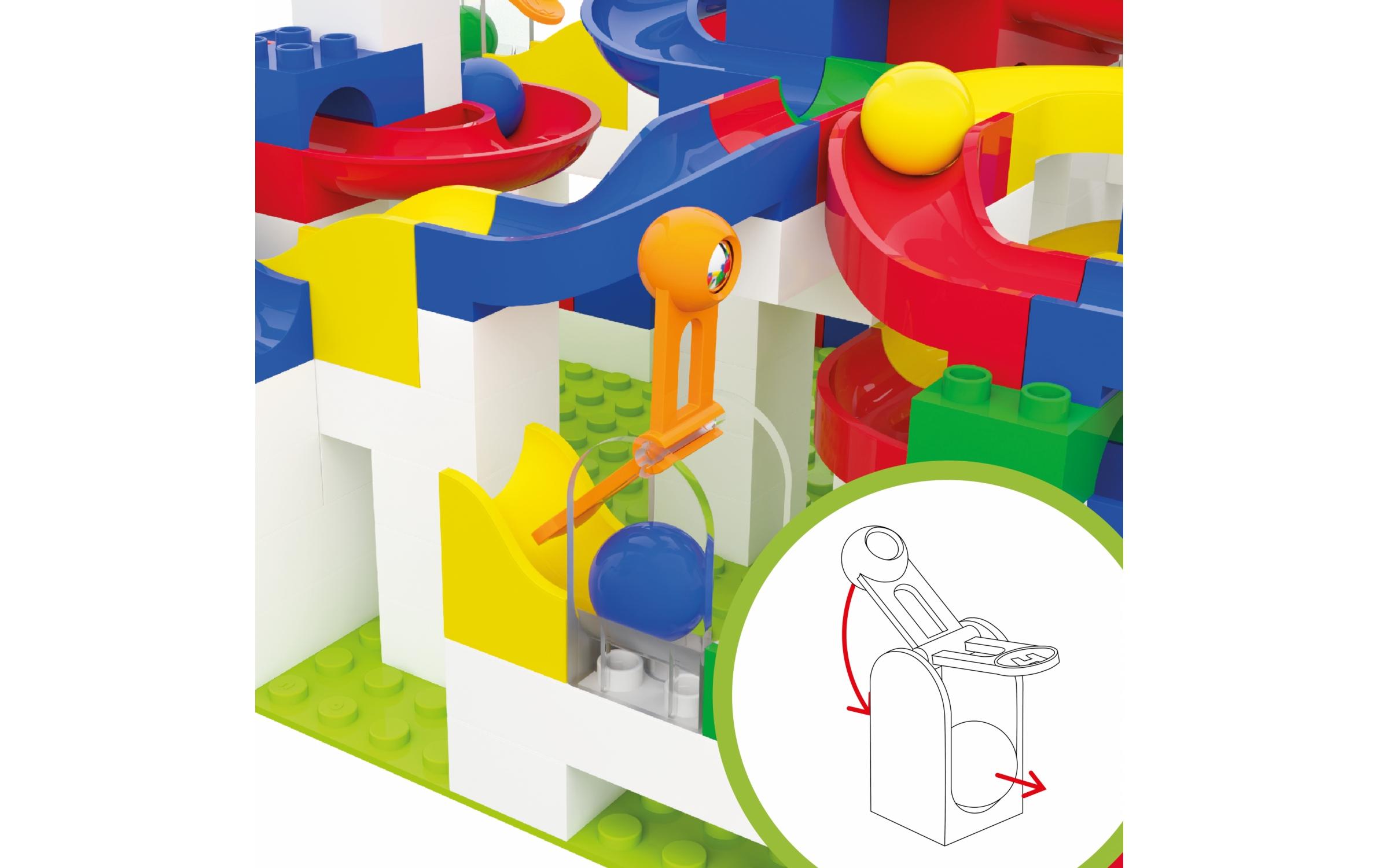 Hubelino Kugelbahn Zubehör Hammerschlag Erweiterung 6 Teile