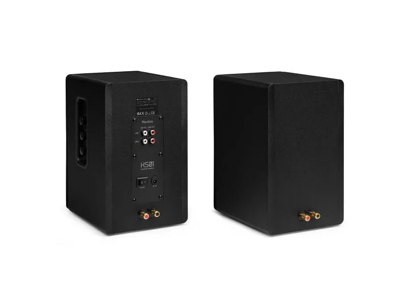 Audizio Regallautsprecher Paar KS01-BK 80W, BT, Schwarz